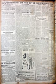Página do jornal Unitário de setembro de 1949