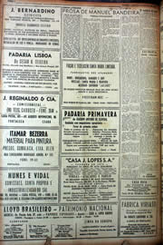 Página do jornal Unitário de outubro de 1949