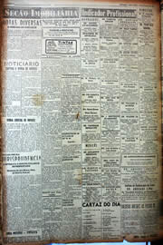Página do jornal Unitário de outubro de 1949