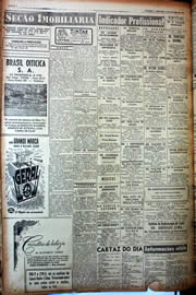 Página do jornal Unitário de outubro de 1949