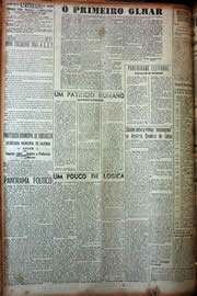 Página do jornal Unitário de outubro de 1949