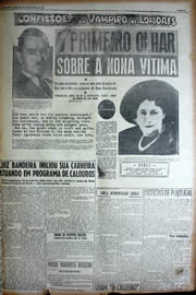 Página do jornal Unitário de outubro de 1949