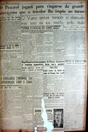 Página do jornal Unitário de outubro de 1949
