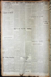 Página do jornal Unitário de novembro de 1949