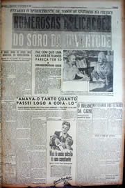 Página do jornal Unitário de novembro de 1949