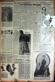 Página do jornal Unitário de novembro de 1949