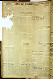 Página do jornal Unitário de novembro de 1949