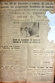 Página do jornal Unitário de dezembro de 1949