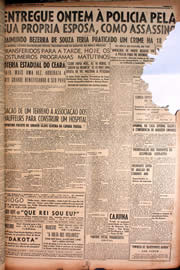 Página do jornal Unitário de dezembro de 1949