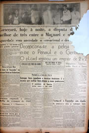 Página do jornal Unitário de dezembro de 1949