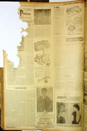 Página do jornal Unitário de dezembro de 1949