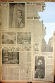 Página do jornal Unitário de dezembro de 1949