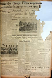 Página do jornal Unitário de dezembro de 1949
