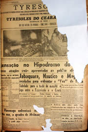 Página do jornal Unitário de dezembro de 1949