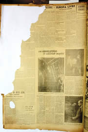 Página do jornal Unitário de dezembro de 1949