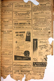 Página do jornal Unitário de dezembro de 1949