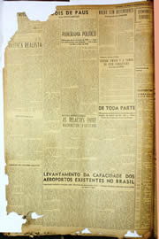 Página do jornal Unitário de dezembro de 1949