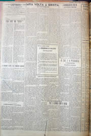 Página do jornal Unitário de janeiro de 1950