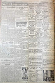 Página do jornal Unitário de janeiro de 1950