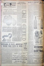 Página do jornal Unitário de janeiro de 1950
