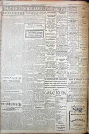 Página do jornal Unitário de janeiro de 1950