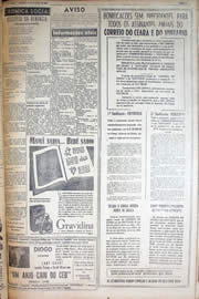 Página do jornal Unitário de janeiro de 1950