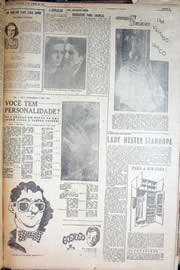 Página do jornal Unitário de janeiro de 1950