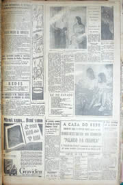 Página do jornal Unitário de fevereiro de 1950