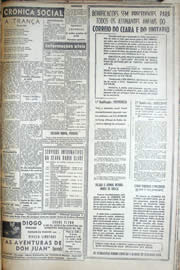 Página do jornal Unitário de fevereiro de 1950