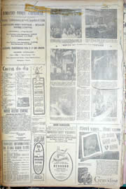 Página do jornal Unitário de março de 1950