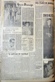 Página do jornal Unitário de março de 1950