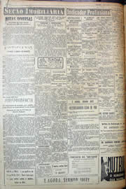 Página do jornal Unitário de março de 1950