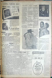 Página do jornal Unitário de março de 1950