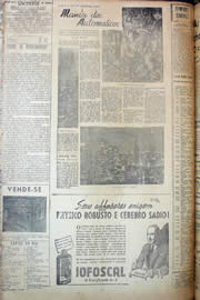 Página do jornal Unitário de março de 1950