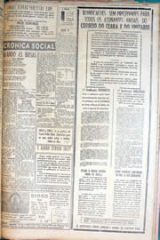 Página do jornal Unitário de março de 1950