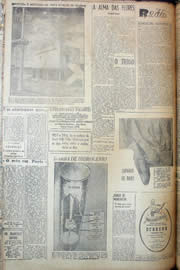 Página do jornal Unitário de março de 1950