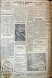 Página do jornal Unitário de março de 1950