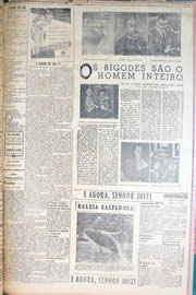 Página do jornal Unitário de março de 1950