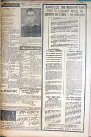 Página do jornal Unitário de março de 1950