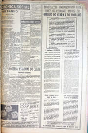 Página do jornal Unitário de março de 1950