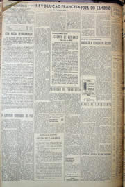 Página do jornal Unitário de março de 1950
