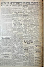 Página do jornal Unitário de março de 1950