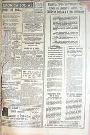 Página do jornal Unitário de março de 1950