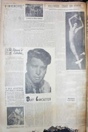 Página do jornal Unitário de maio de 1950