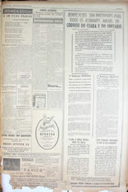 Página do jornal Unitário de maio de 1950