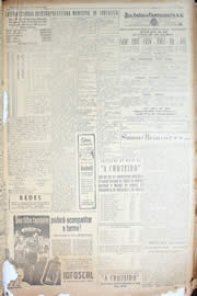 Página do jornal Unitário de maio de 1950
