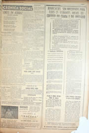 Página do jornal Unitário de maio de 1950