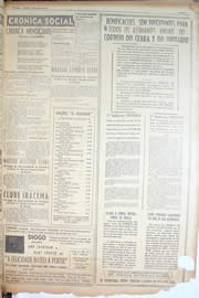 Página do jornal Unitário de maio de 1950