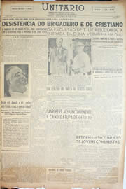 Página do jornal Unitário de junho de 1950