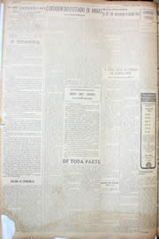 Página do jornal Unitário de junho de 1950